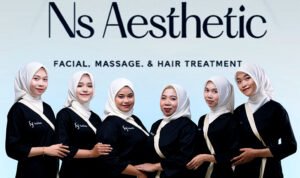 Ns Aesthetic di Kota Pelaihari, Kabupaten Tanah Laut melayani berbagai perawatan kecantikan.