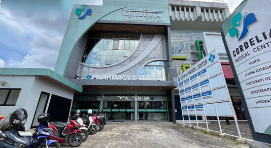 Gedung Cordelia Medical Center di Kota Banjarbaru Kalsel.