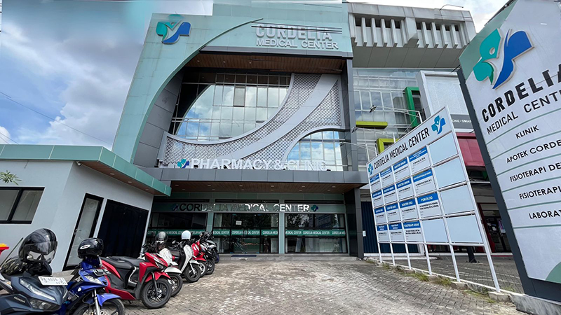 Gedung Cordelia Medical Center di Kota Banjarbaru Kalsel.